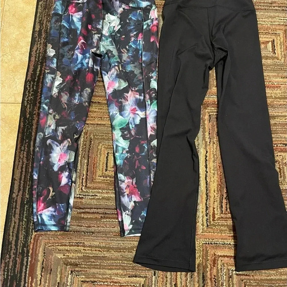 Set Of2 RBX and 90 Degree Womens Size S M Colorful Yoga Athletic Leggings Pants - Picture 8 of 8
